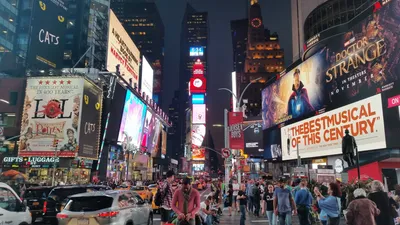Ночной Нью-Йорк | Красивые места, Пейзажи, Путешествия