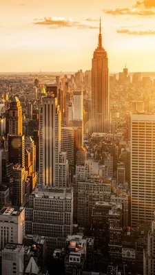 Обои Города Нью-Йорк (США), обои для рабочего стола, фотографии города, нью,  йорк, сша, вид, сверху, панорама Обои для рабочего стола, скачать обои  картинки заставки на рабочий стол.