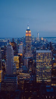 Обои на телефон город, вид сверху, мегаполис, здания, архитектура,  городской, нью-йорк - скачать бесплатно в высоком качестве из категории  \"Города\"