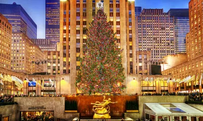 Рождество в Нью-Йорке: обои с городами и странами, картинки, фото 1152x864