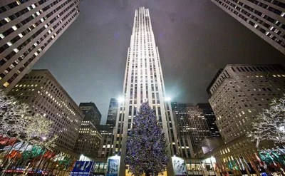 Рождественский нью йорк обои - 66 фото