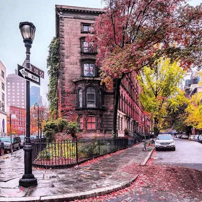 Осень в Нэшвилле штат Нью Йорк осеннее фото, картина Новой Англии осенью  фон картинки и Фото для бесплатной загрузки
