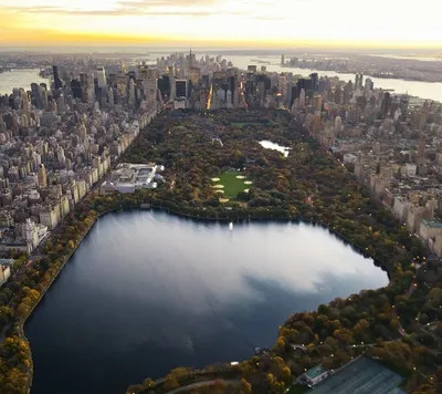 Центральный парк (Central Park) Нью-Йорк остров Манхэттен. Самый знаменитый  и самый \"снимаемый\" парк в м… | New york from above, New york photos,  Aerial photography