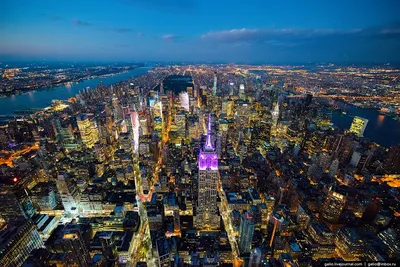 Нью-Йорк (нью йорк) :: красивые картинки :: с высоты птичьего полета ::  фото :: Америка / картинки, гифки, прикольные комиксы, интересные статьи по  теме.