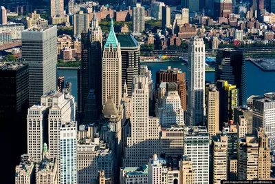 Нью-Йорк с высоты птичьего полёта» — создано в Шедевруме