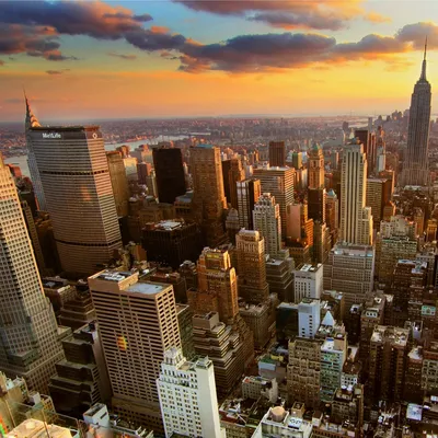 Нью-Йорк с высоты птичьего полета — Туризм