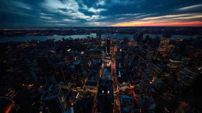 New York City aerial view / Нью-Йорк - вид с воздуха - YouTube