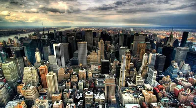 Нью-Йорк сити, вид сверху. - 3Pulse.com