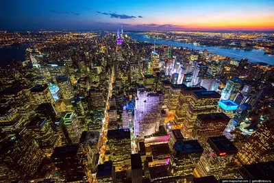 Скачать обои вид сверху, небоскребы, нью-йорк, центральный парк, the view  from the top разрешение 1024x1024 #40949