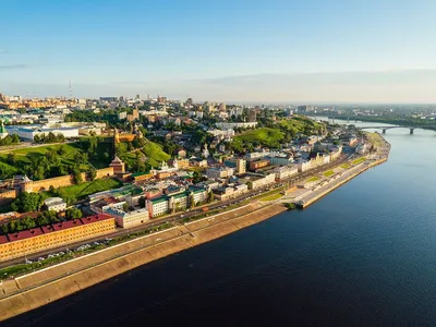 Уникальные пейзажи Нижнего Новгорода (PNG)