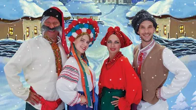 Ночь перед Рождеством, рисунок …» — создано в Шедевруме