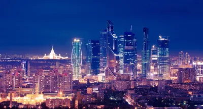 Ночная Москва - Россия