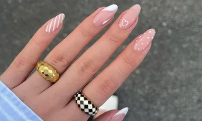 Френч с рисунком 2019: 100+ фото новинок, тенденций и трендов | Trendy nail  design, Fashion nails, Manicure