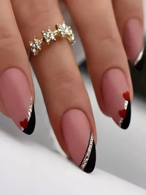 Френч с рисунком : новая тенденция этого сезона | Красивый дизайн ногтей |  French with a pattern - YouTube