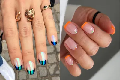 Halloween Nails for people who like classic, minimal styles (BIAB, natural  nails ) : r/Nails