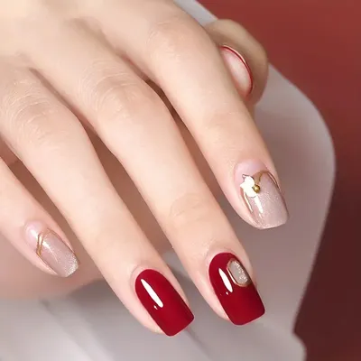 short clean and classic nail inspo for 2023 brides🤍polishes used: Hea... |  TikTok