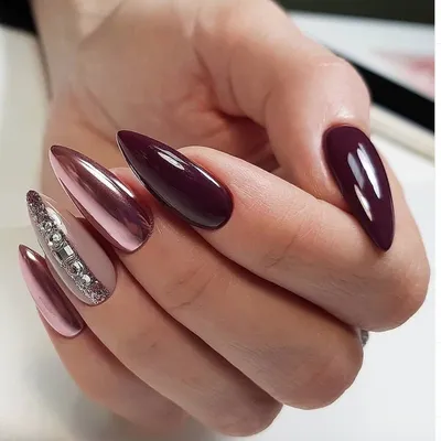 марсала#ногти#темиртау#гельлак#маникюртемиртау#nails#shellac# | Instagram