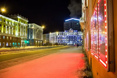 Город Норильск зимой» — создано в Шедевруме