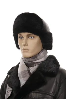 Норковая мужская шапка на жесткой основе \"Финка\" (ID#347545052), цена: 3300  ₴, купить на Prom.ua
