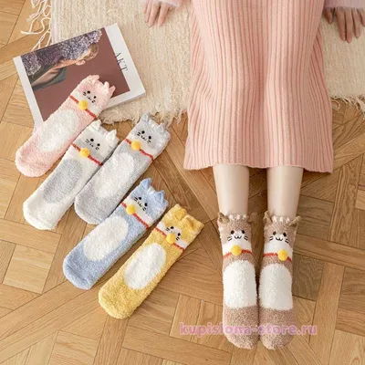 Вязаные носки ,,Сказка'' в магазине «Petelka_sk» на Ламбада-маркете