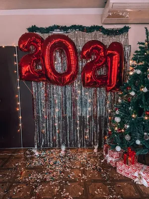 Фотозона с дверью на Новый год для офиса, магазина, салона в  Харькове-оформление свадеб и торжеств Merry Land
