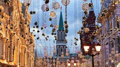 Огни новогодней Москвы (волшебная экскурсия в сердце праздничной Столицы с  панорамным полетом над сверкающей Москвой-рекой) - Экскурсии по Москве:  цены и расписание
