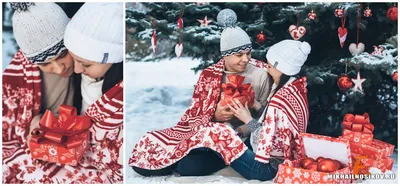 Идеи для зимней фотосессии на улице, семейная фотосессия!