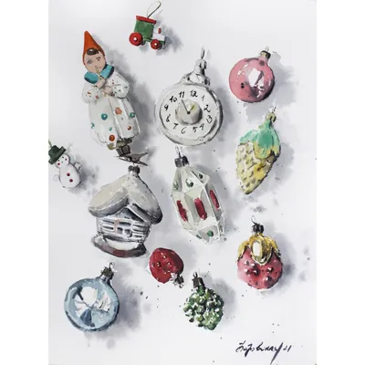 Яркие новогодние игрушки своими руками — BurdaStyle.ru