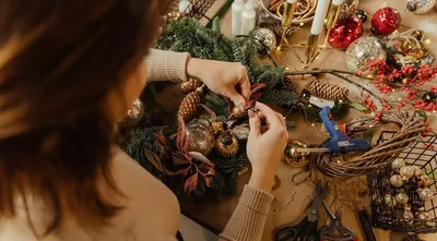 Купить Новогодние игрушки из фетра | Skrami.by
