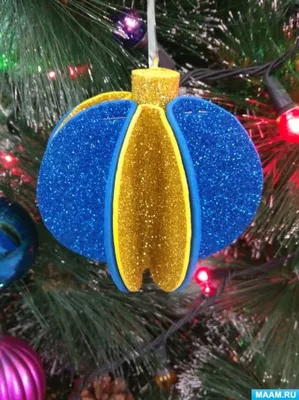 Новогодние игрушки из джута (джутового шпагата) своими руками.
