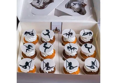 Капкейки Новогодние 6 шт. купить на заказ в СПб | CC-Cakes