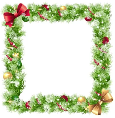 Новогодние и зимние рамки | Christmas photo frame, Christmas frames,  Christmas border