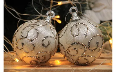 Ёлочный шар Dekart / Декарт \"Новогодний шар из стекла игрушка на елку для  дома большой 10 см\", диаметр 10 см, купить по выгодной цене в  интернет-магазине OZON (1056172989)