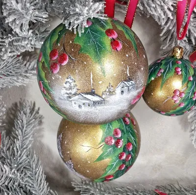 Новогодние шары с гелием, артикул: 333073395, с доставкой в город Москва  (внутри МКАД)