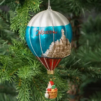 Новогодние шары с логотипом от производителя с доставкой по России
