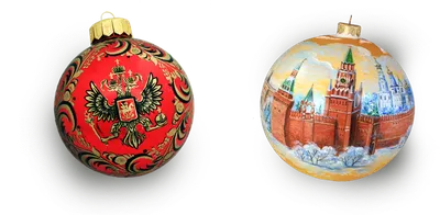 Новогодние шары ручной работы – купить в Москве, цена 450 руб., дата  размещения: 14.11.2023 – Оформление интерьера