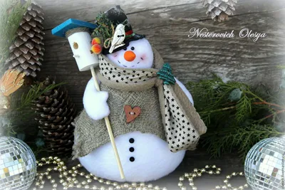 Как сделать снеговика своими руками | DIY Новогодние поделки - YouTube