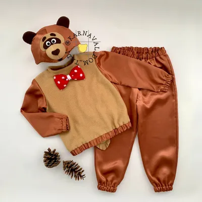 Новогодний костюм медведя в формате jpg для скачивания