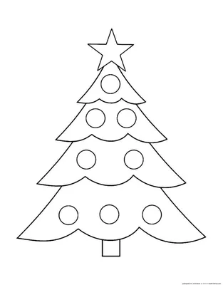 Открытка для срисовки новый год (52 шт)