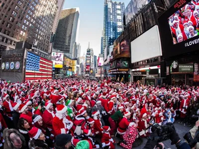 Нью-Йорк: Рождество и Новый Год