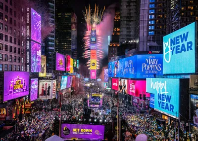 Новый год в Нью Йорке картинки