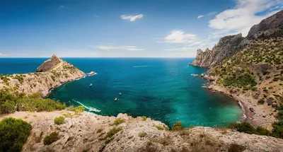 Пляжи курортного посёлка Новый Свет в Крыму