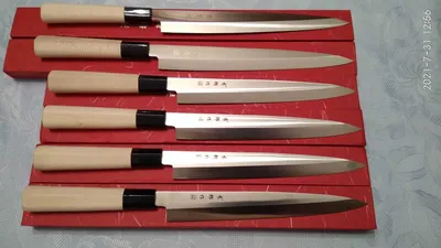 300mm Sushi Knife Sashimi Filet Fish Slice Tuna Salmon Nigiri Japanese Wood  Chef | eBay