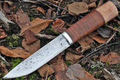 Лучший Якутский нож ручной работы из кованой стали 9хс