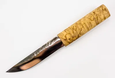 Нож Якут. Рукоять орех. Медь - Златоустовские ножи и украшенные изделия