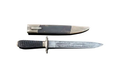 Нож Медведь (40Х10С2М (ЭИ-107), Орех, Алюминий) zok-0019 купить по цене  4278 руб