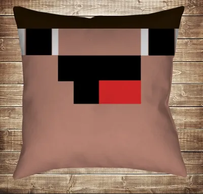 Подушка Minecraft Нубик (ID#1312202794), цена: 454 ₴, купить на Prom.ua