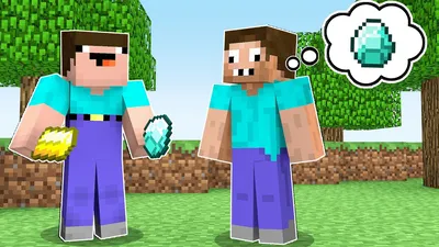 Нубик: Паркур по Биомам играть онлайн | Игры ВКонтакте