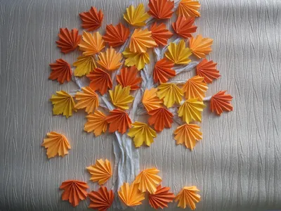 Осенний цветок из бумаги своими руками - 65 фото