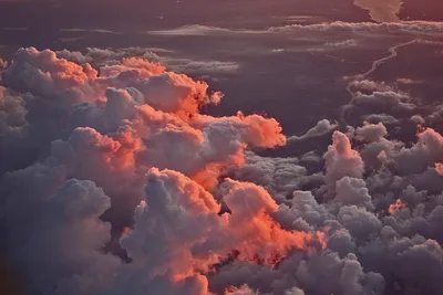 красивый вид над облаками, небо, облака, красивый фон картинки и Фото для  бесплатной загрузки